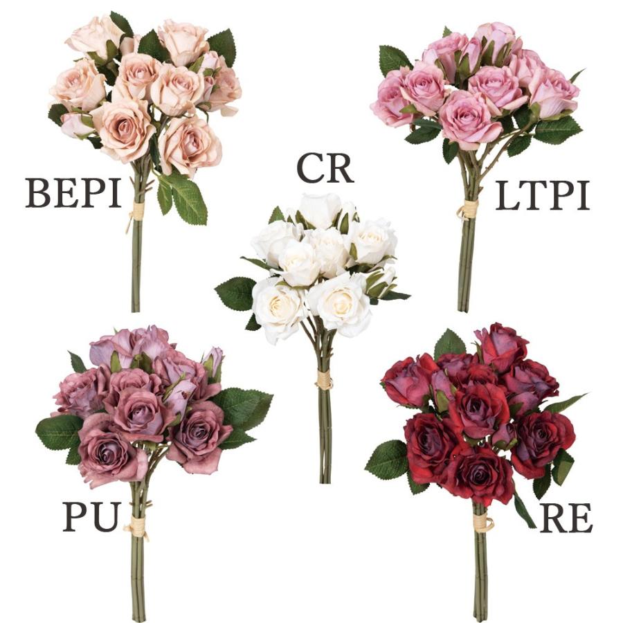 造花 とりよせ品 エリーナローズブーケ 花束 ブーケ バラ 薔薇 赤い