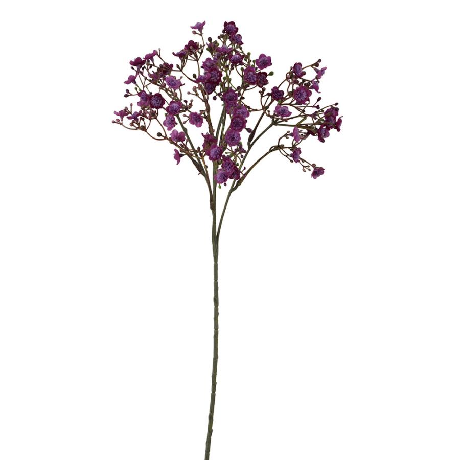 造花 とりよせ品 ジプソフィラスプレー パープル かすみ草 カスミ草 