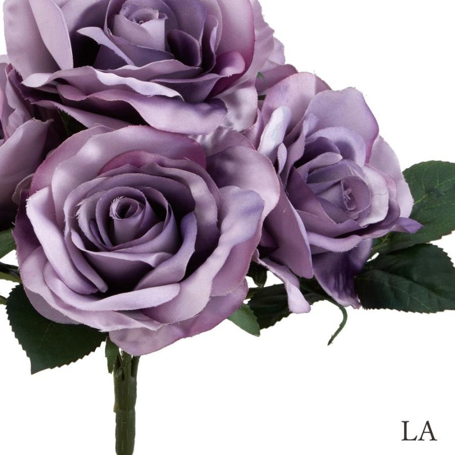 造花 とりよせ品 ラージローズブッシュ×5 薔薇 バラ 大きい 大輪