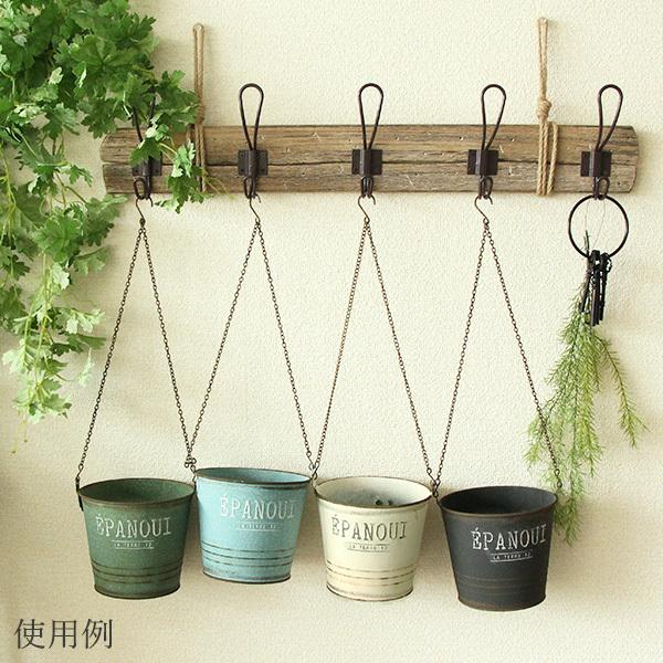 未使用☆アイアンの鳥かご風鉢ポット＆白いブリキポット＆フェイク