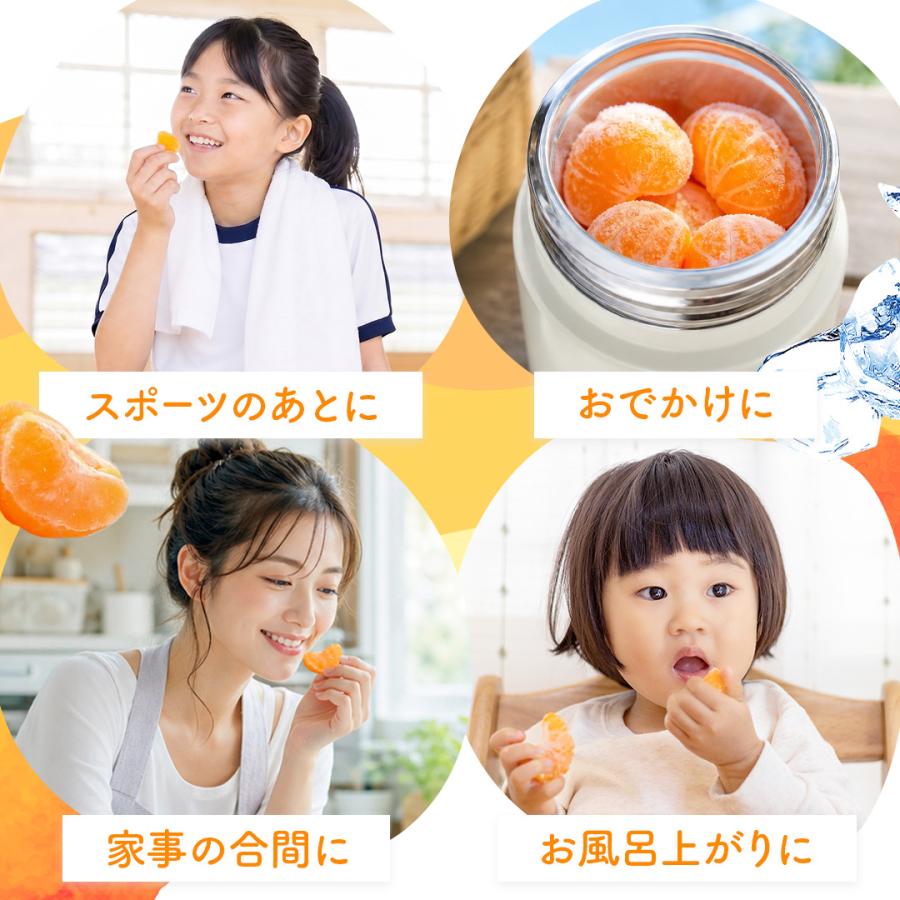ひとくち むかん 500ｇ 冷凍みかん むかん 冷凍フルーツ 国産 デザート フルーツ 皮なし 冷凍 お試し 送料別 1sina お歳暮 | 八ちゃん堂 | 02