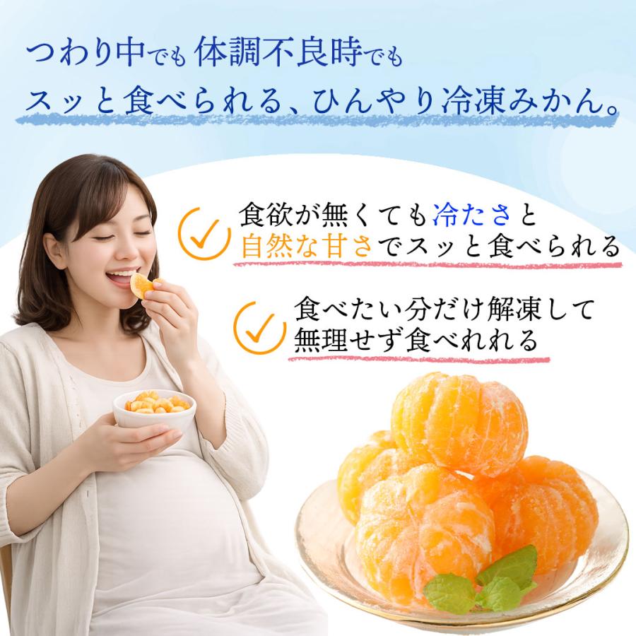 八ちゃん堂 むかん 2個入（1袋2個入／1個50g） 送料無料 冷凍みかん