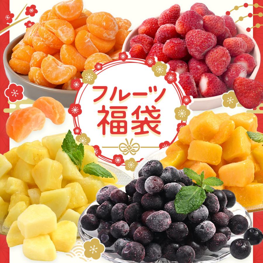 八ちゃん堂 【ギフト対応】 冷凍フルーツ福袋 送料無料 みかん