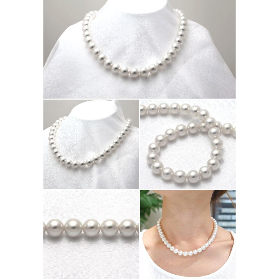 あこや パールネックレス 8.0mm〜10.1mm : 宝寿堂 Yahoo!店 - 通販 