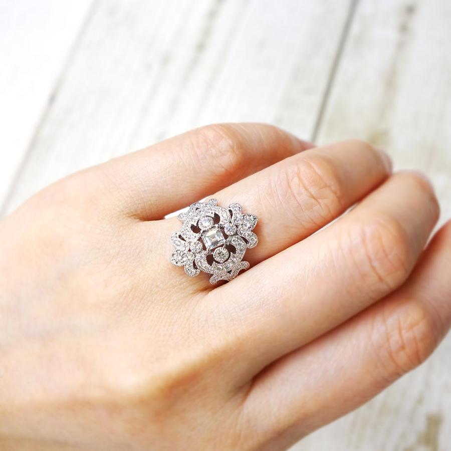 完動品 プラチナダイヤモンドリング 【C2718533877】(99060円)