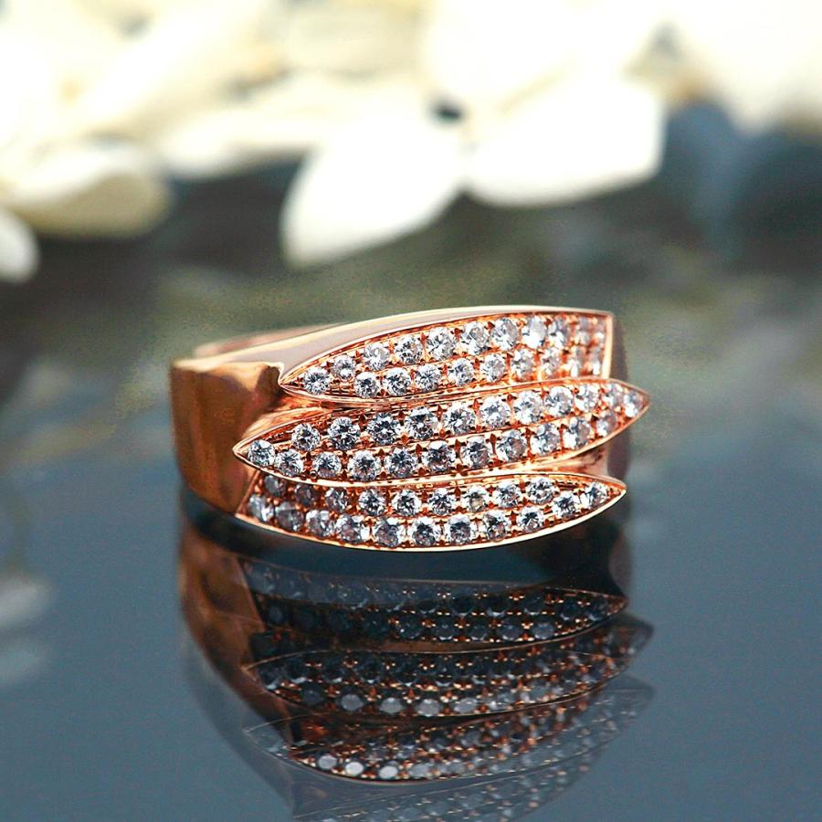 18金　ダイヤモンドリング　12号サイズ 12号 ファッション 18金 ダイヤモンドリング 12号サイズ