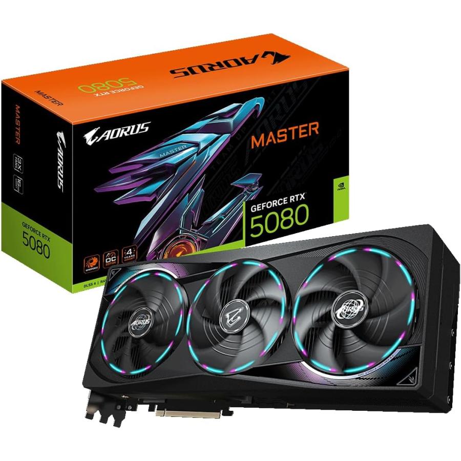 GIGABYTE NVIDIA RTX5080 搭載 グラフィックボード GDDR7 16GB GIGABYTE NVIDIA RTX5080 搭載 グラフィックボード GDDR7 16GB