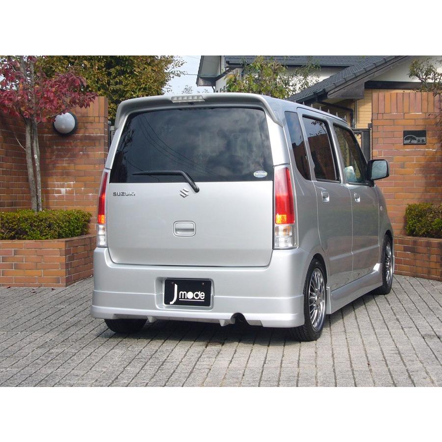 Jmode スズキワゴンRMH21S後期FT-Sリミテッドリアハーフスポイラー  
