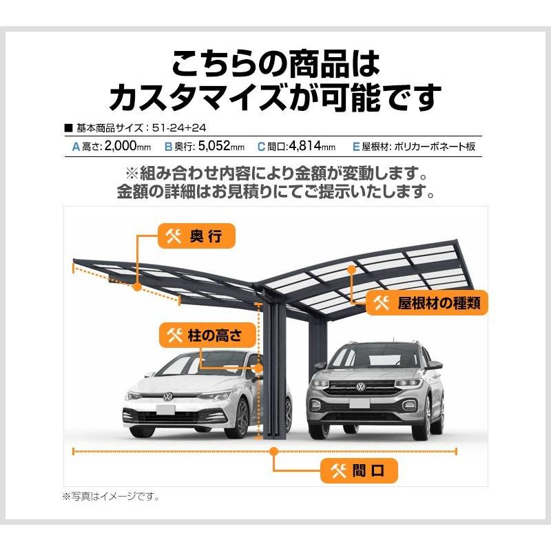 アリュース600タイプ Y合掌 カーポート 【工事費込セット(基準 アリュース600タイプ Y合掌 カーポート 【工事費込セット(基準