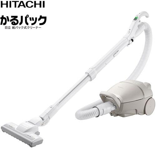 HITACHI CV-PW9 紙パック掃除機 日立（HITACHI） 紙パック式パワーブラシ かるパック ライトゴールド