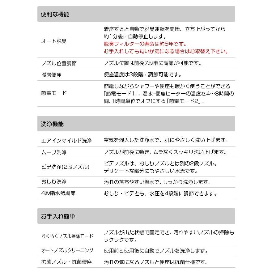 TOSHIBA（東芝） （ SCS-T160S の先代モデル）温水洗浄便座 SCS-T160