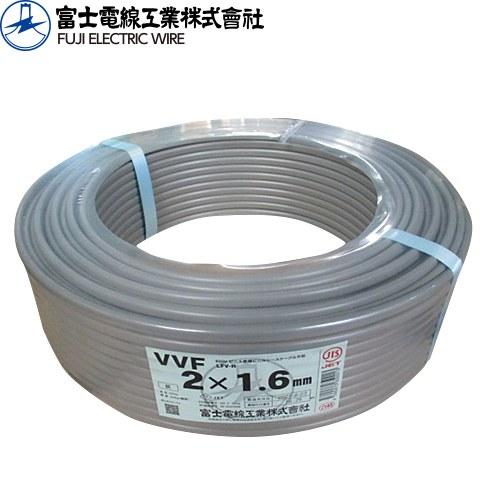 VVF1.6MM-2C VVFケーブル 2芯 富士電線工業株式会社 電設配線 VVF1.6MM-2C VVFケーブル 2芯 富士電線工業株式会社 電設配線