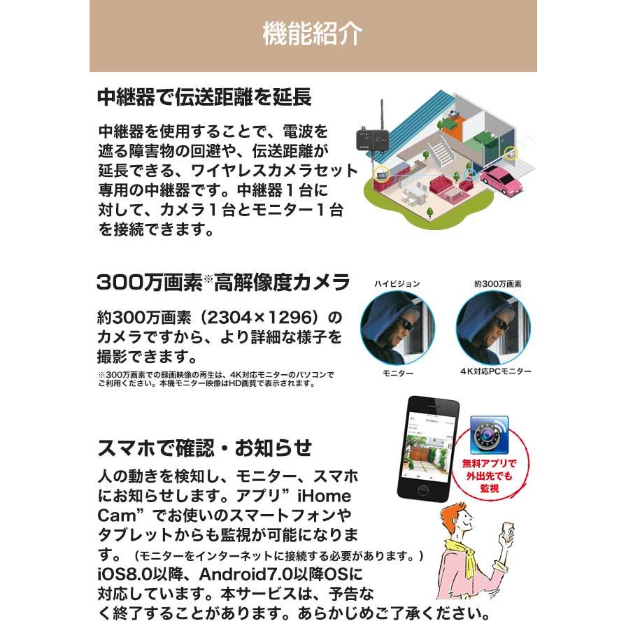 防犯カメラ 10.1インチモニター マスプロ WC3A10M モニター＆カメラ