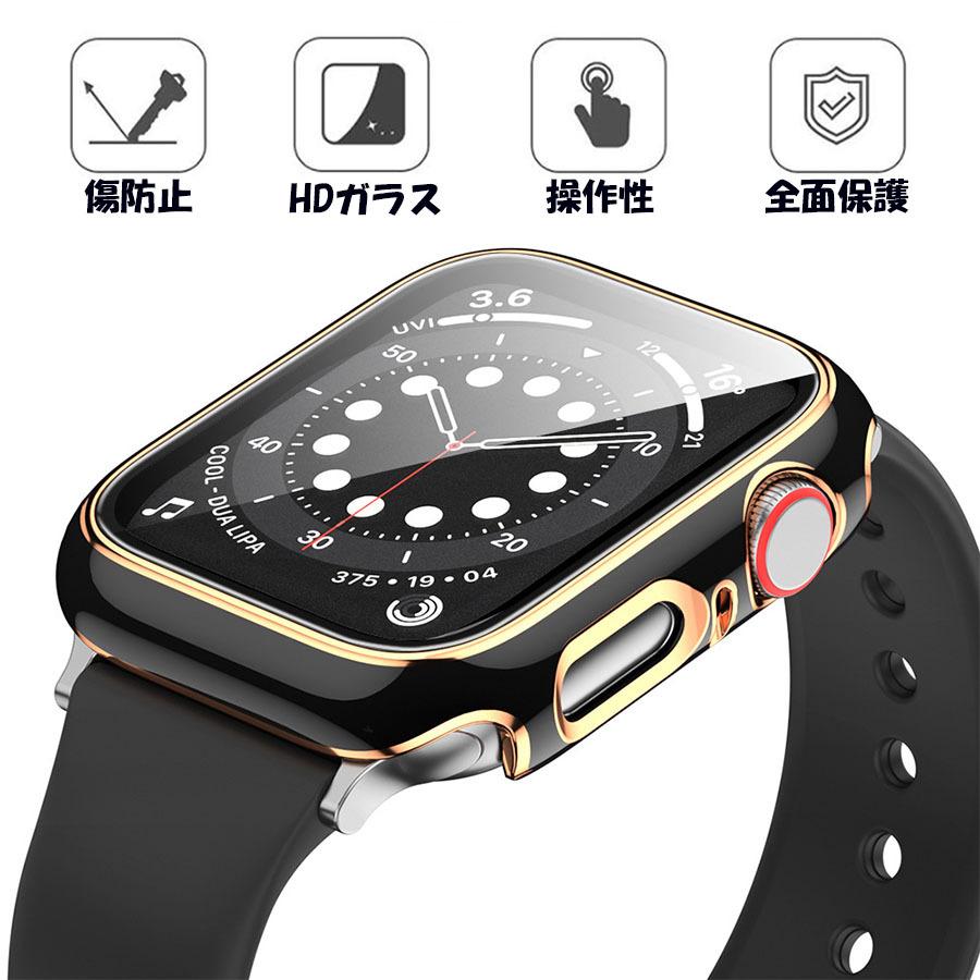 アップルウォッチ カバー ケース キラキラ AppleWatch Series 7 6 5 4 3 2 SE 38 40 41 42 44 45mm 保護 スマートウォッチアクセサリー |  | 14