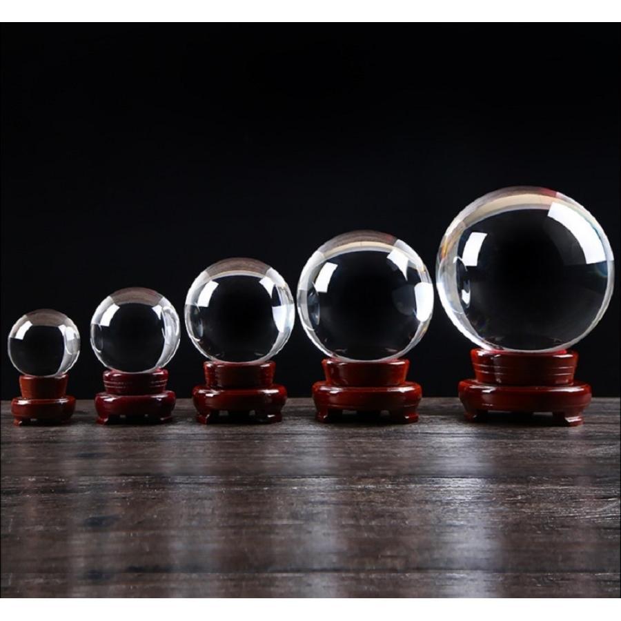 大特価】水晶玉 置物 開運 台座付き 水晶球 クリスタル 10cm 大