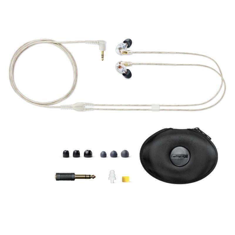 SHURE　イヤホン カナル型 クリア [φ3.5mm ミニプラグ]　SE425-CL-Aの画像
