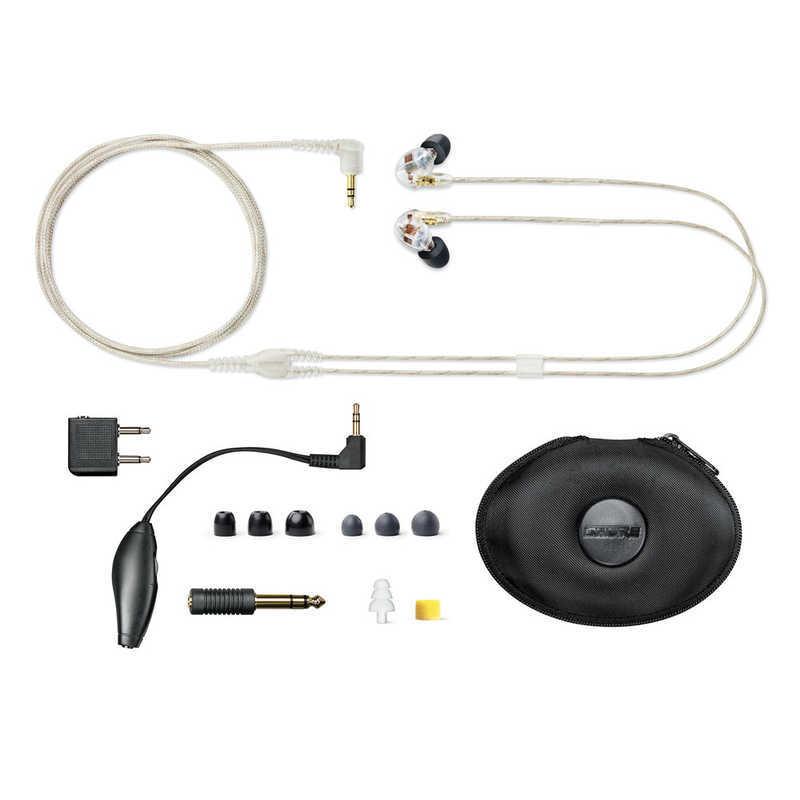 SHURE イヤホン カナル型 クリア [φ3.5mm ミニプラグ] SE535CL-Aの画像
