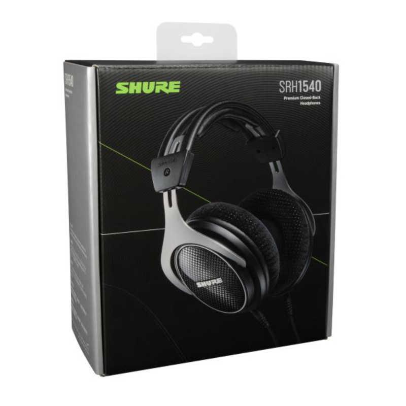 SHURE ヘッドホン [φ3.5mm ミニプラグ] SRH1540BK-Aの画像