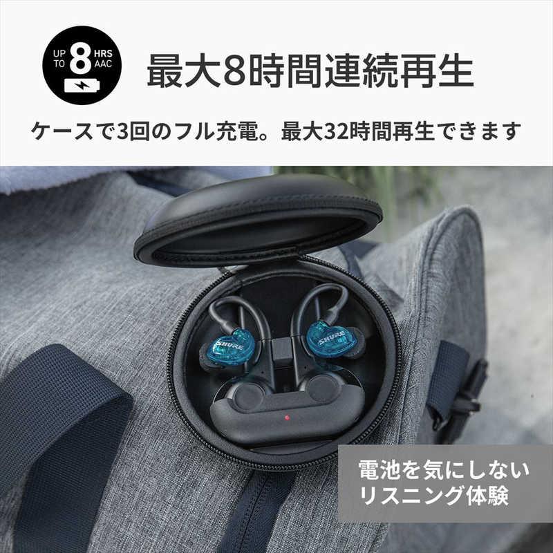 SHURE　フルワイヤレスイヤホン リモコン・マイク対応 トランスルーセントブラック AONIC 215（第2世代）　SE21DYBK+TW2-A｜y-kojima｜16