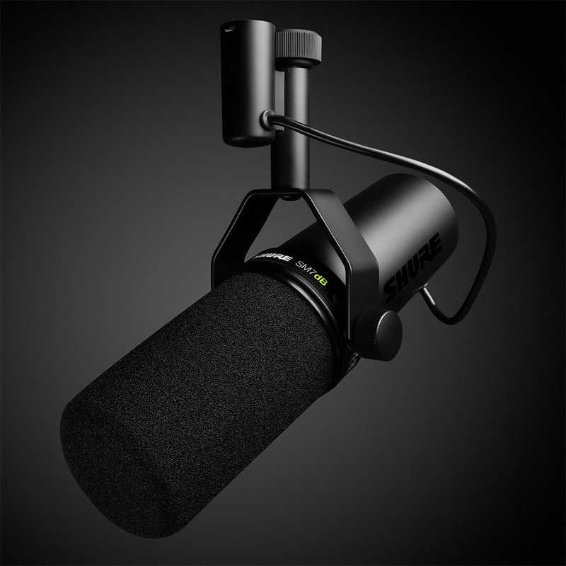 SHURE ボーカル用ダイナミックマイクロホン プリアンプ内蔵 SM7dB