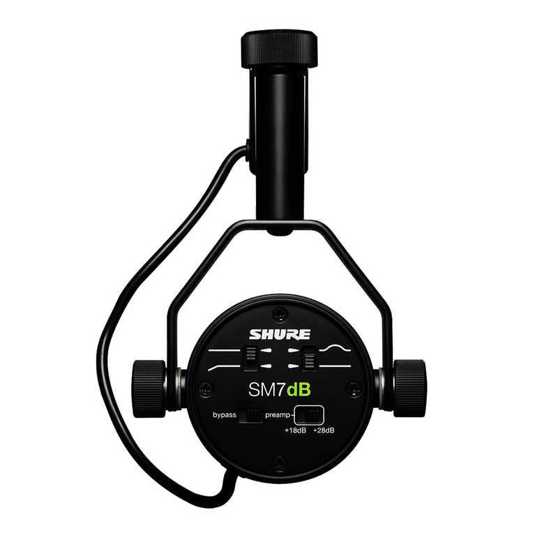 SHURE ボーカル用ダイナミックマイクロホン プリアンプ内蔵 SM7dB