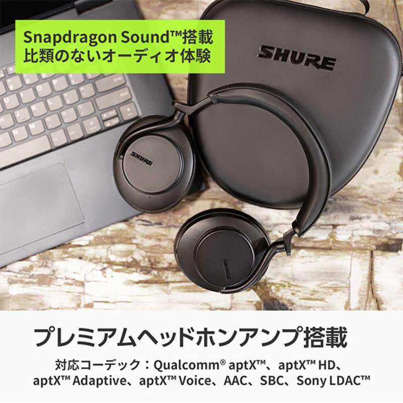 SHURE　ブルートゥースヘッドホン AONIC50(第2世代) ［Bluetooth］　SBH50G2-BK-J｜y-kojima｜14