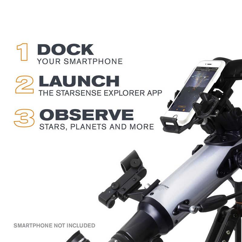 セレストロン社 天体望遠鏡 StarSense Explorer LT 70AZ 屈折式 / 経緯