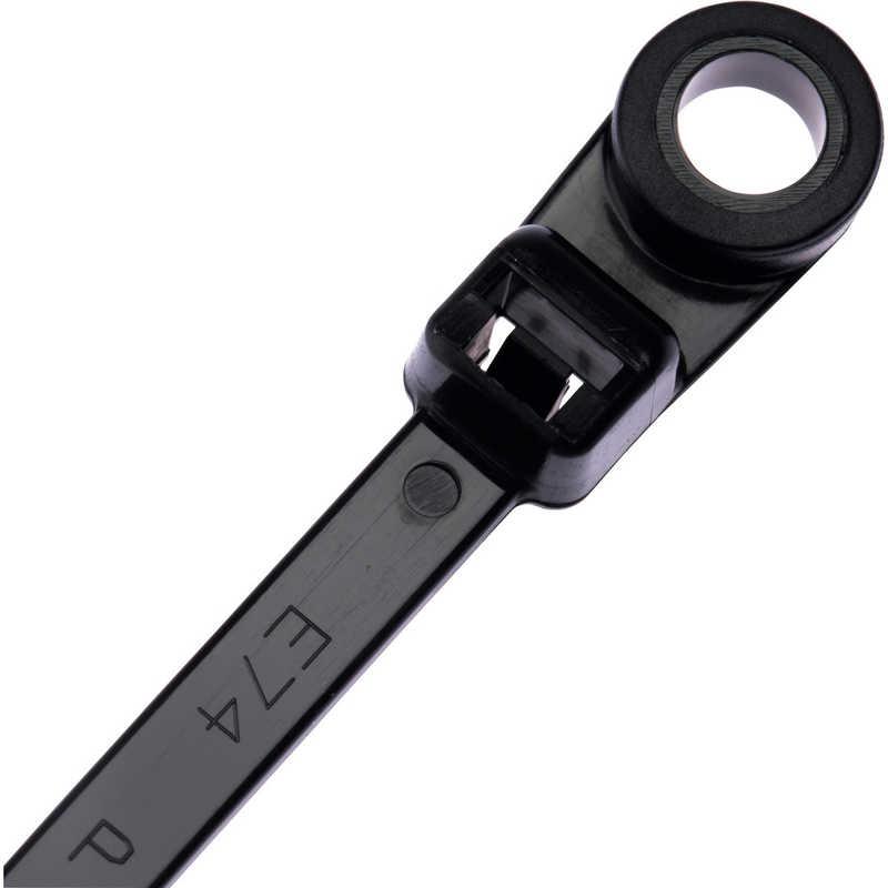 【特価商品】パンドウイット ネジ止めタイプナイロン結束バンド 耐候性黒 PLC4 パンドウイット パンドウイットネジ止めタイプナイロン結束バンド耐候