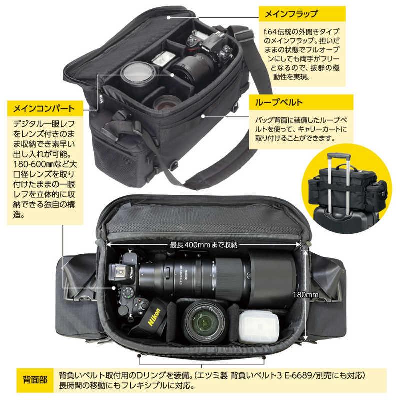 F64 f.64 カメラバッグ SCX PRO ブラック f.64 F64SCXPRO : コジマ