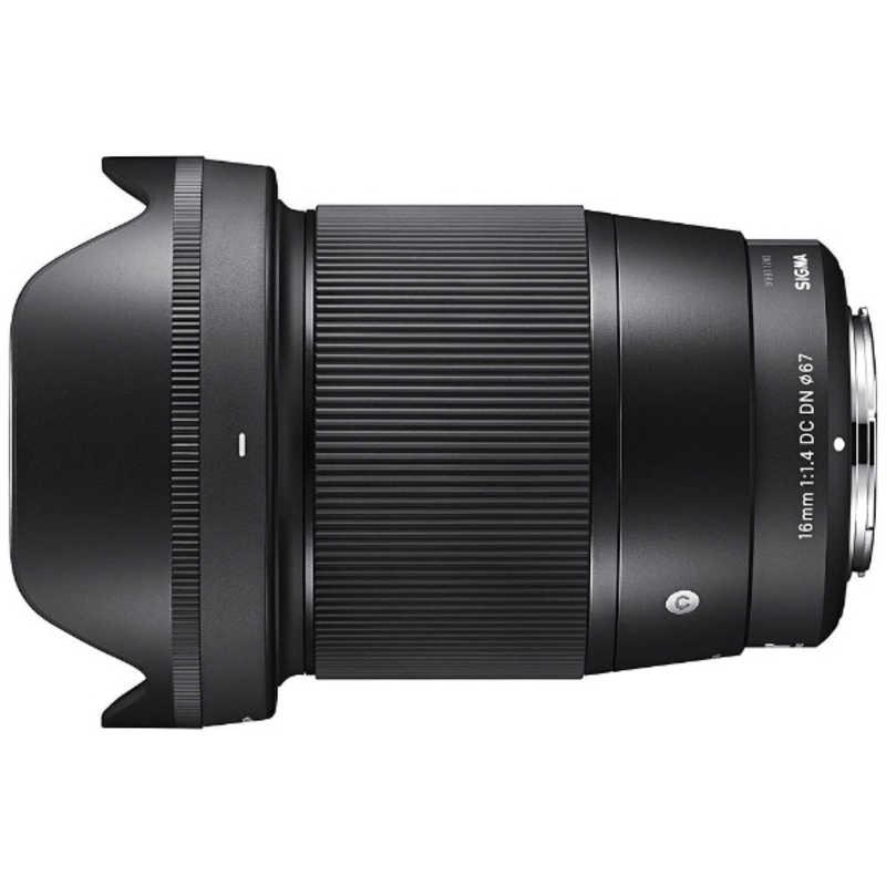シグマ カメラレンズ 16mm F1.4 DC DN (ソニーE用/APS-C用 