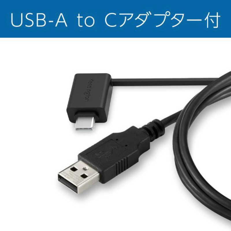 ケンジントン VeriMark デスクトップ USB-A＆C 指紋認証キー K62330WWA