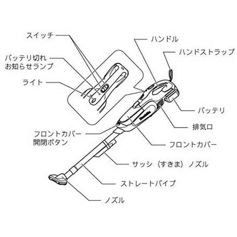 マキタ マキタ 掃除機 スティッククリーナー Makita [紙パック式 マキタ マキタ 掃除機 スティッククリーナー Makita [紙パック式