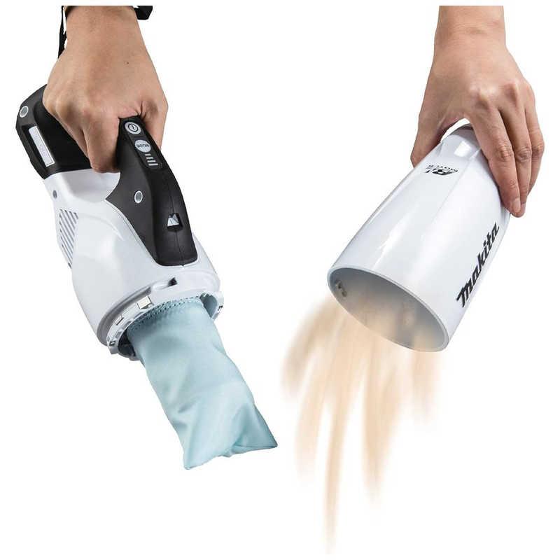 マキタ（makita） スティッククリーナー 紙パックレス式 コードレス 白