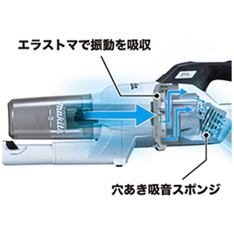 マキタ（makita） スティッククリーナー サイクロン式 コードレス 白