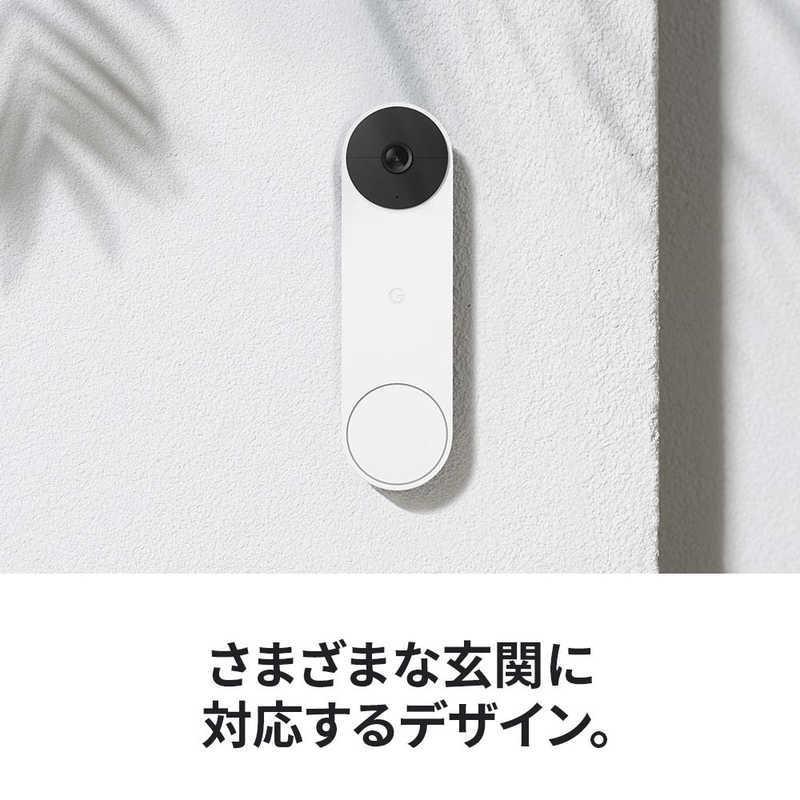 GOOGLE　バッテリー式ビデオドアホン Google Nest Doorbell（Battery Type）　GA01318-JP｜y-kojima｜08