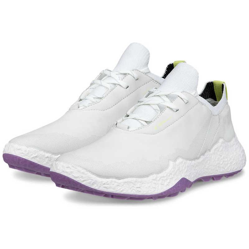エコー ECCO バイオム ゴルフシューズ ホワイト 26.5㎝ 美品　靴 エコー ゴルフシューズ W BIOM H5 WHITE/LAVENDER MIST ECCO ホワイト