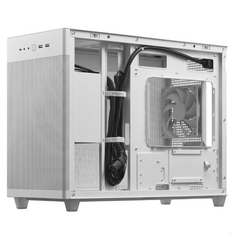 PCケース(自作PC用) ASUS AP201 PRIME CASE MESH WHITE ASUS エイスース ASUS Prime AP201 MicroATX Case MESH WHITE EDITION