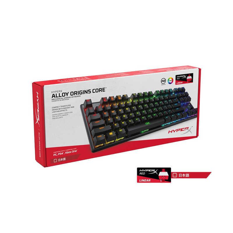 HYPERX ゲーミングキーボード Alloy Origins Core [有線 /USB HYPERX ゲーミングキーボード Alloy Origins Core [有線 /USB