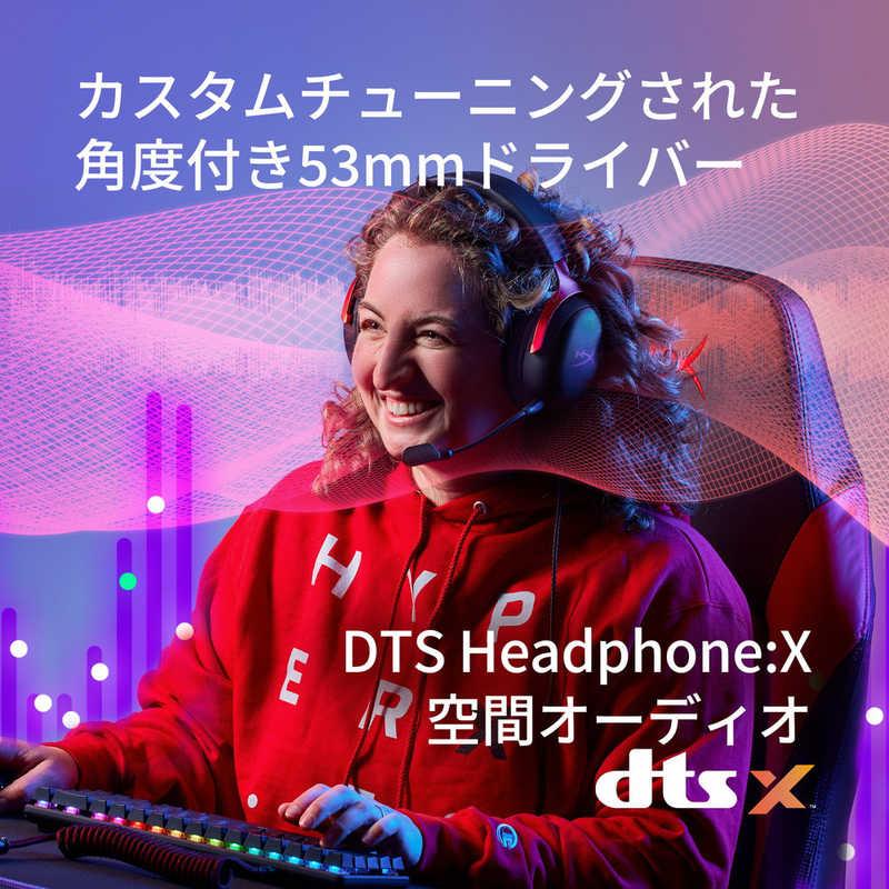 HYPERX　有線 ゲーミングヘッドセット Cloud III ブラック ［φ3.5mmミニプラグ＋USB-C＋USB-A /両耳 /ヘッドバンドタイプ］　727A8AAの画像
