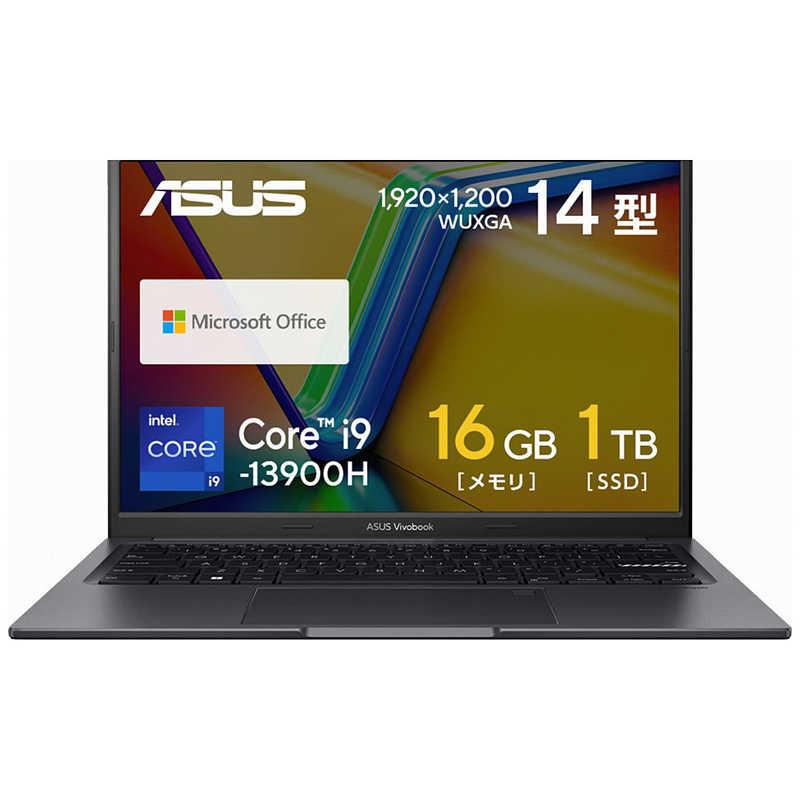 ブラックSSD ASUSノートパソコン　Windows11オフィスDVD ASUS（エイスース） ノートパソコン Vivobook 14X [14.0型 /Windows11