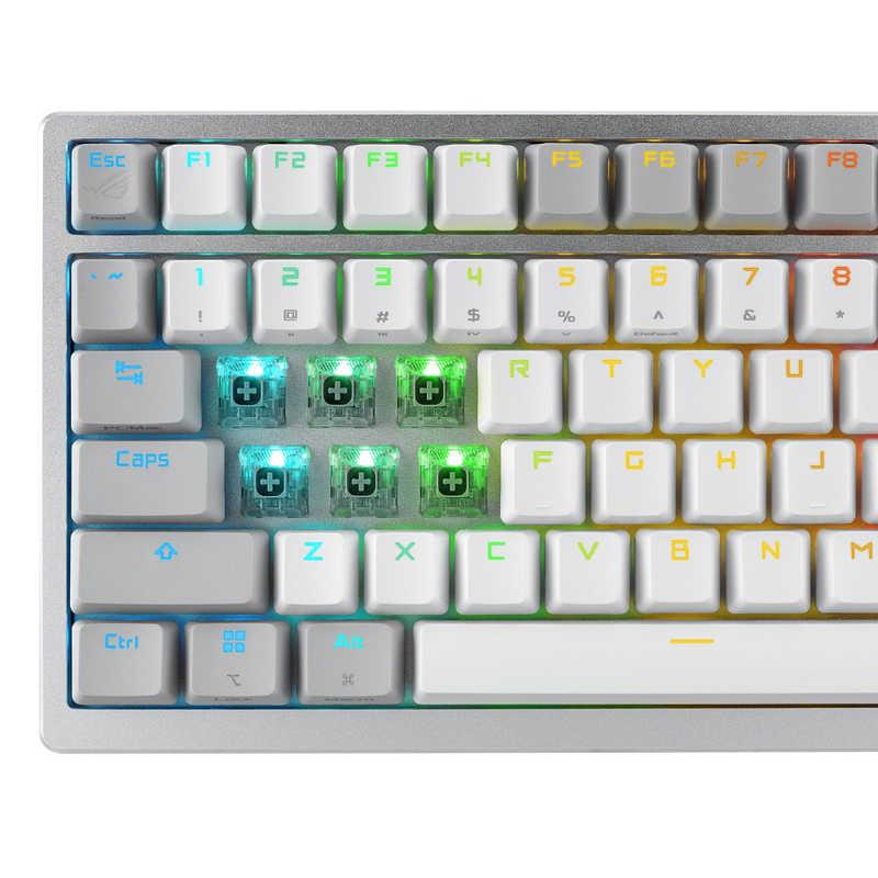 ASUS エイスース ゲーミングキーボード 「M701」 ホワイト ［有線