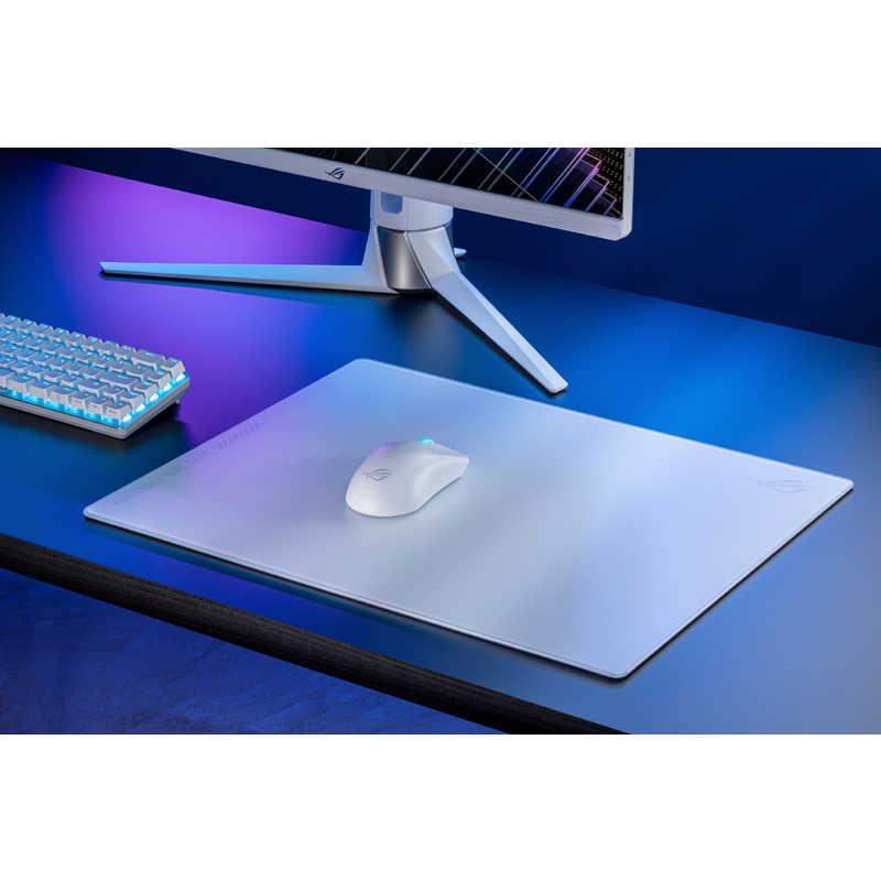 ASUS エイスース ゲーミングマウスパッド［ガラス］ ROG-MOONSTONE/ACE