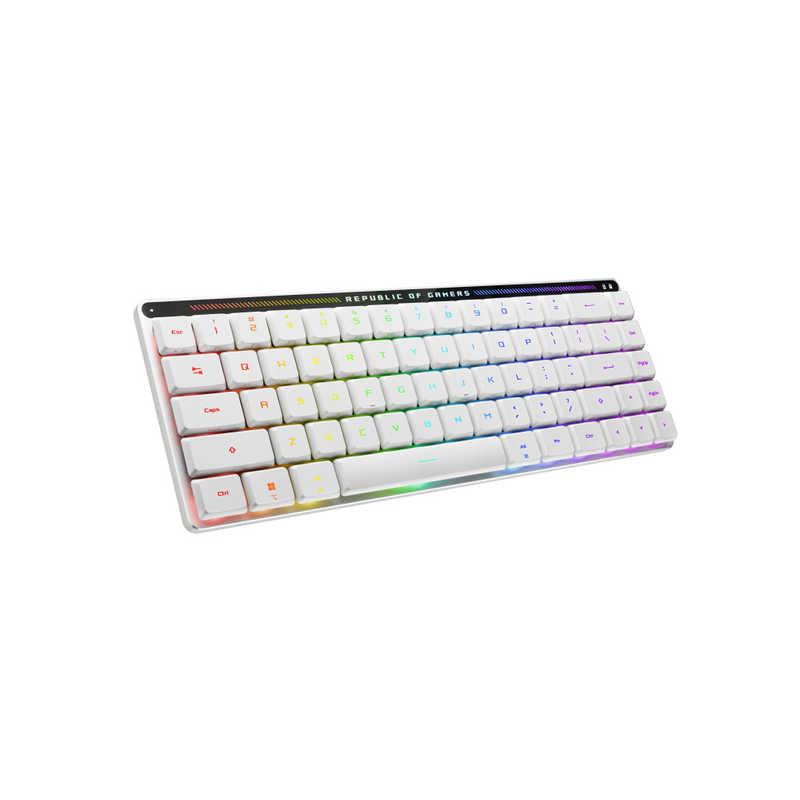 ASUS エイスース　ゲーミングキーボード KBROG RX OPTICAL「M603」 ホワイト　FALCHION/RX/OP/LP/RD/US_2