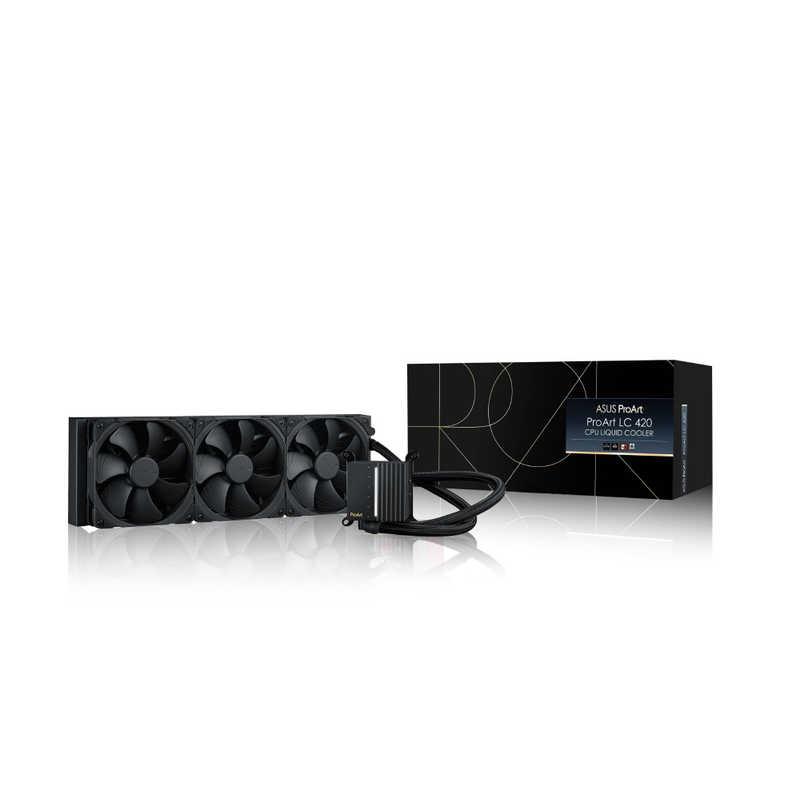 【美品】　ASUS ProArt LC 420 CPU簡易水冷クーラー納品書付き ASUS エイスース 水冷CPUクーラー PROART/LC/420 : コジマYahoo!店
