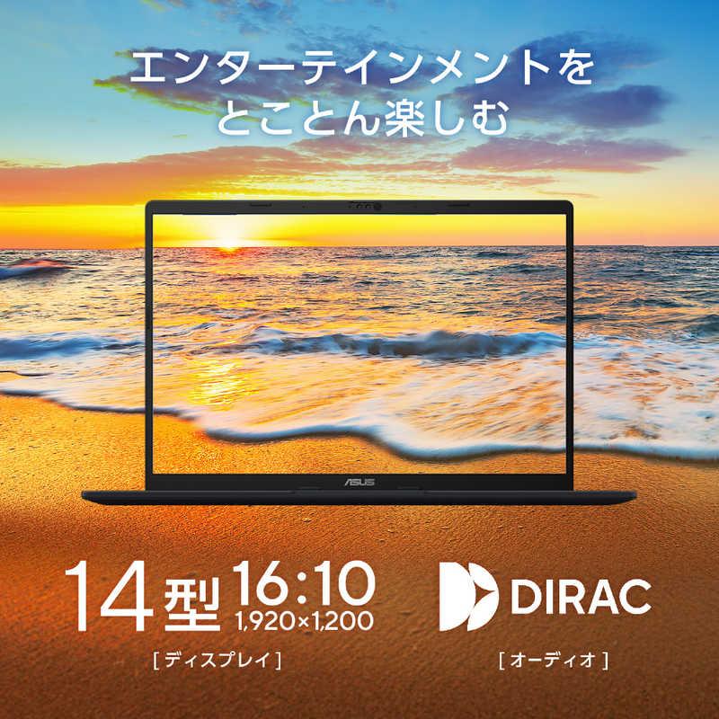 ASUS エイスース　ノートパソコン Vivobook 14 [ 14型 / Win11 Home / Ryzen AI 5 / メモリ16GB / SSD512GB / Office ] クワイエットブルー　M1407KA-AI5165WSの画像