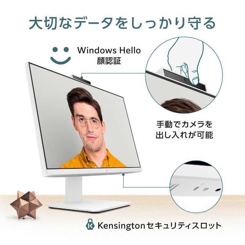 ASUS エイスース　デスクトップパソコン V400 AiO (V440VAK) [ 23.8型 / Win11 Home / Core i5 / メモリ16GB / SSD512GB ] ホワイト　V440VAK-WPC125Wの画像