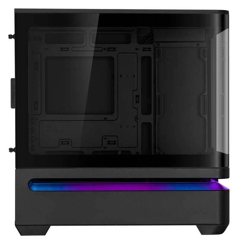 ASUS エイスース PCケース (Micro-ATXMini-ITX / 黒) PRIME/AP202/TG