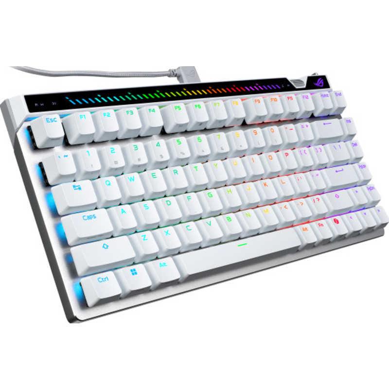 ASUS エイスース ゲーミングキーボード (ラピッドトリガー / 75％ 有線