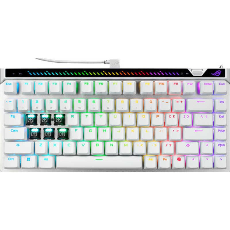 ASUS エイスース ゲーミングキーボード (ラピッドトリガー / 75％ 有線