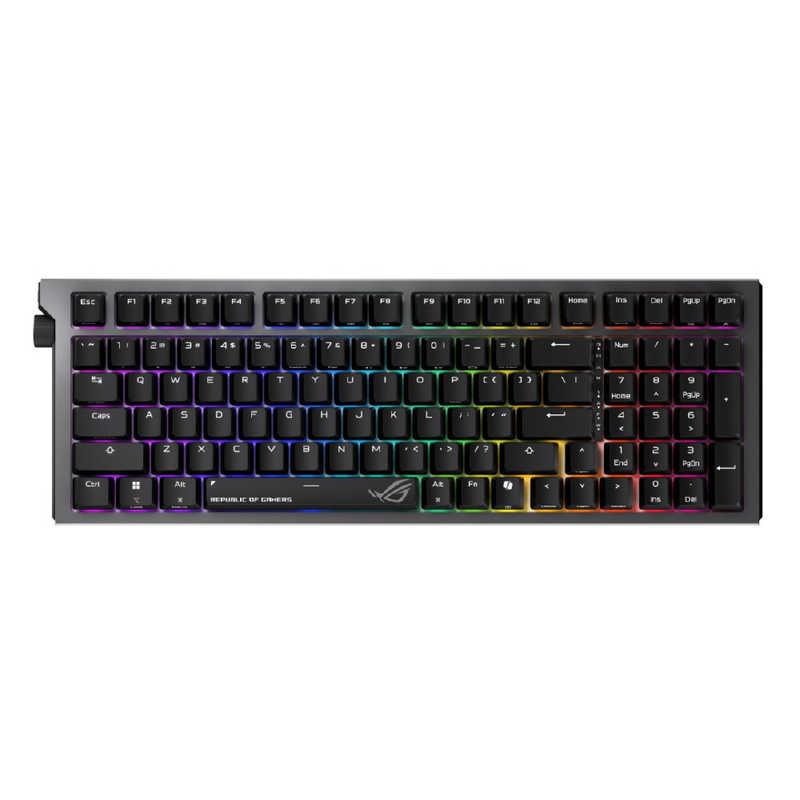 ASUS エイスース ゲーミングキーボード (96％ トライモード接続 ホット